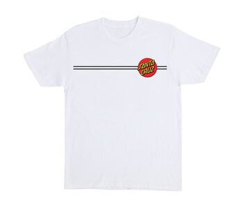 Santa Cruz Classic Dot White Shirt
