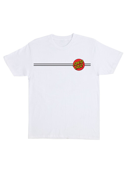 Santa Cruz Classic Dot White Shirt