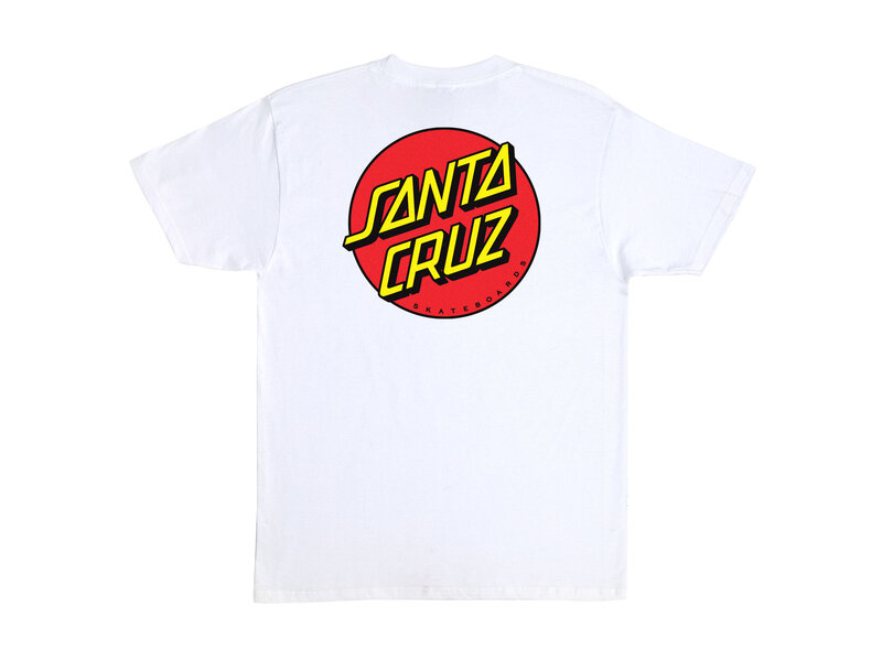 Santa Cruz Santa Cruz Classic Dot White Shirt