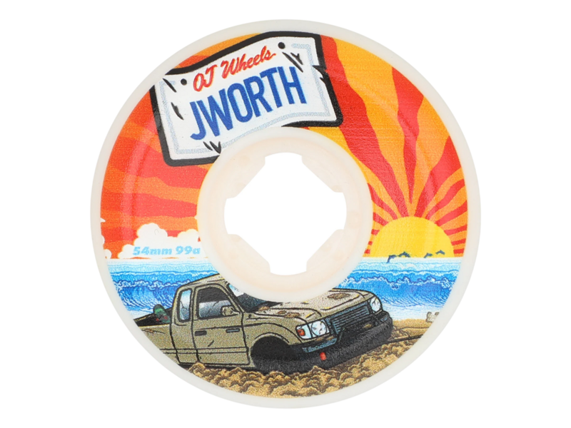 OJ Wheels OJ Worthington Elite Hardline 99a Wheels - 54mm
