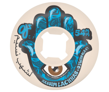 OJ Nassim Lachhab Elite White Chubbies 99a Wheels - 54mm