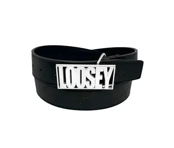 Loosey Bold Buckle Belt - Black