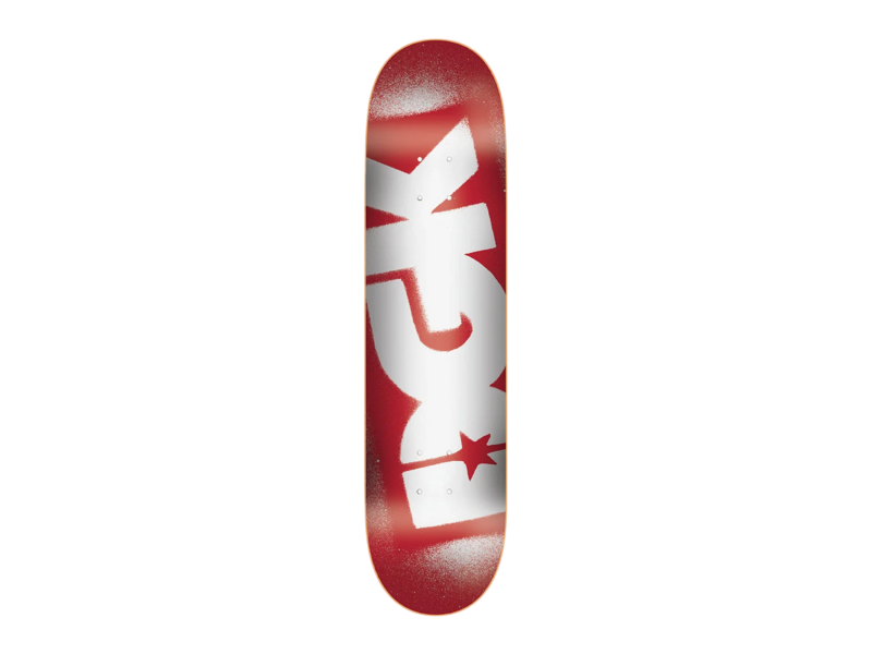 DGK DGK O.G Logo Red/White Deck - 8.06
