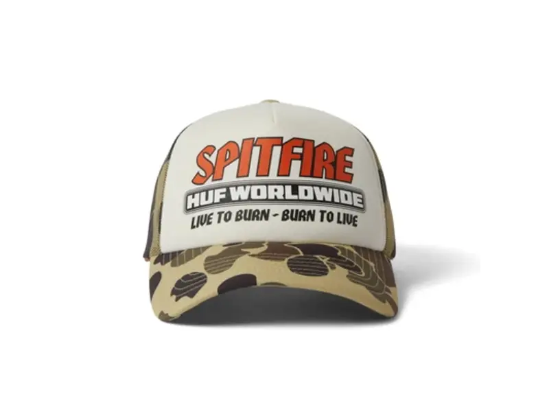 huf Huf x Spitfire Burn Forever Trucker Hat