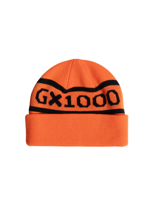 GX1000 OG Logo Beanie - Orange/Black
