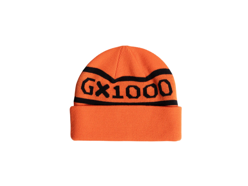 GX1000 GX1000 OG Logo Beanie - Orange/Black