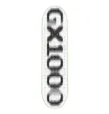 GX1000 GX1000 OG Logo Blur White Deck - 8.25