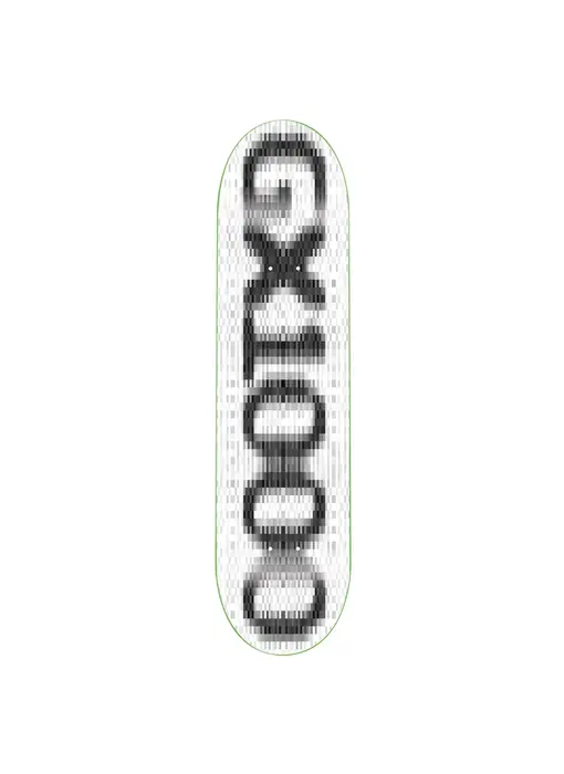 GX1000 OG Logo Blur White Deck - 8.25