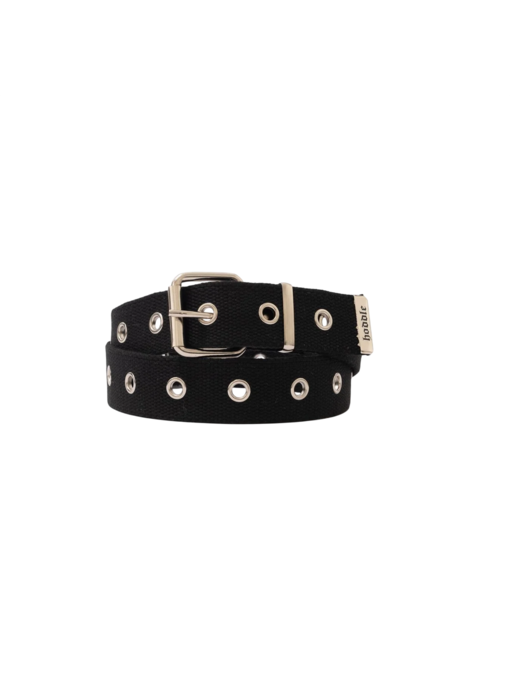 Hoddle Eyelet Belt - Black