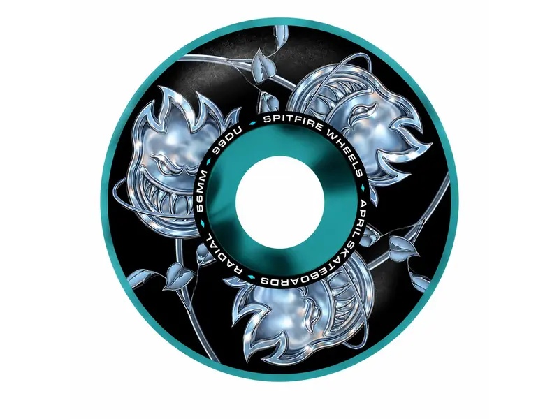Spitfire Spitfire X April Rose F4 99D Radial Wheels - Swirl 56mm