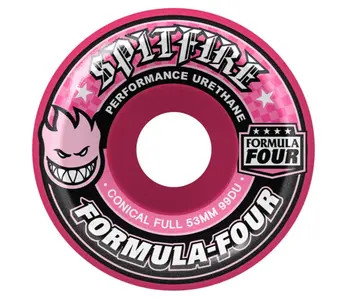 Spitfire F4 99D Conical Pink Wheels - 53mm