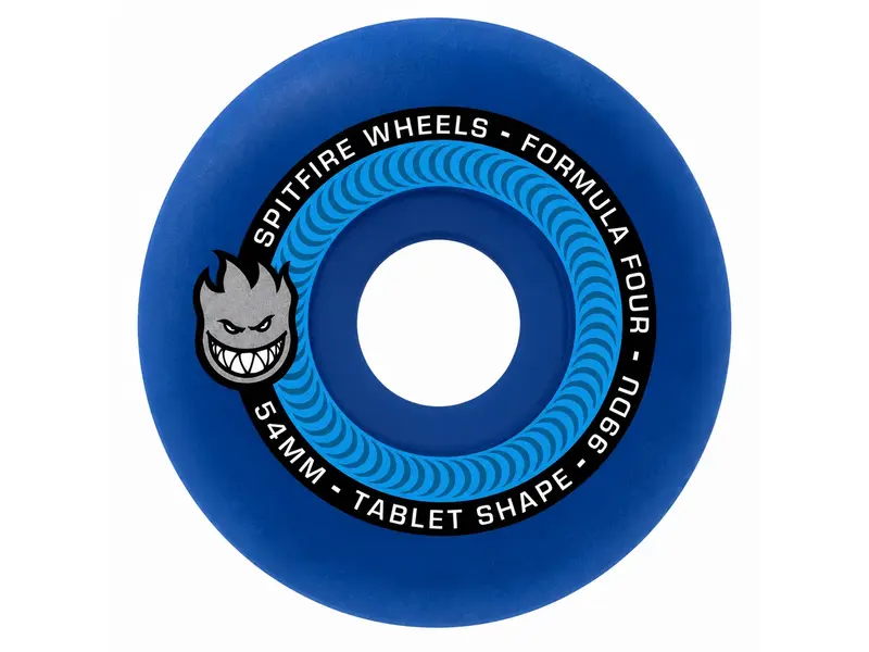 Spitfire Spitfire F4 99D Tablets Blue Wheels - 54mm