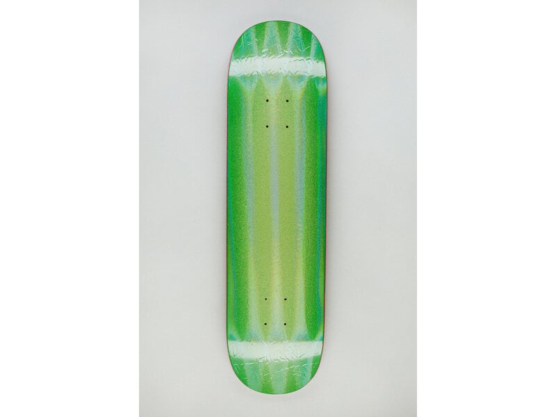 Fucking Awesome Fucking Awesome Neon Green Stamp Deck - 8.38