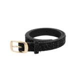 Dime MTL Dime Dress Leather Belt - Black