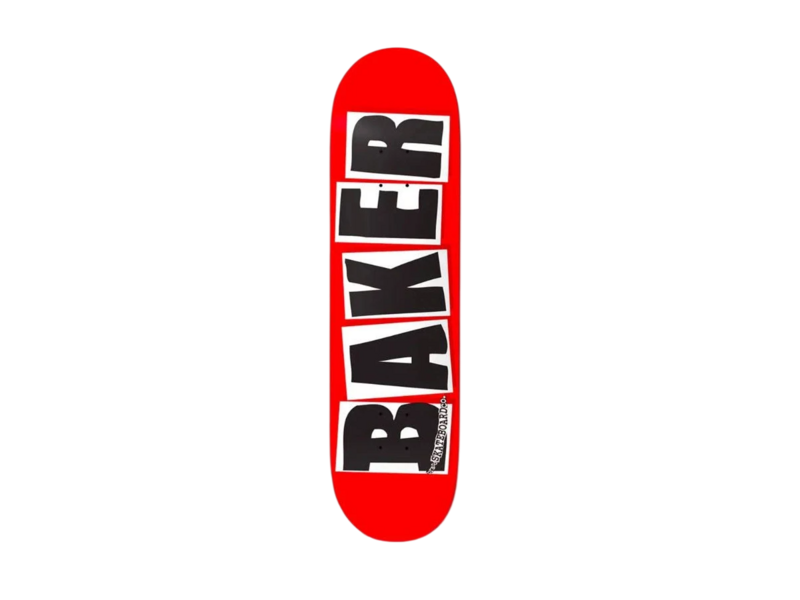 Baker Baker Brand Logo Red/Black Deck