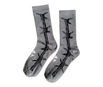 Opera Barbwire Socks - Grey