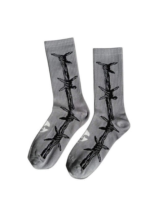 Opera Barbwire Socks - Grey