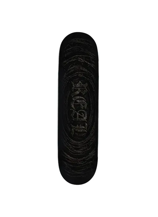 Real Barbed Wire Foil Oval Deck