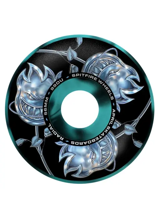 Spitfire F4 99D Spitfire X April Swirl Wheels - 56mm