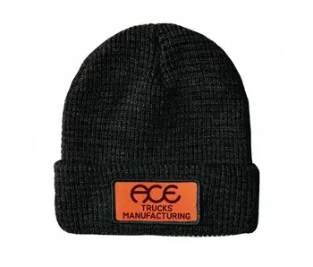 Ace Time Clock Beanie - Black
