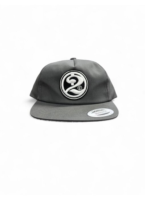 2 Cent Snapback Hat - Grey