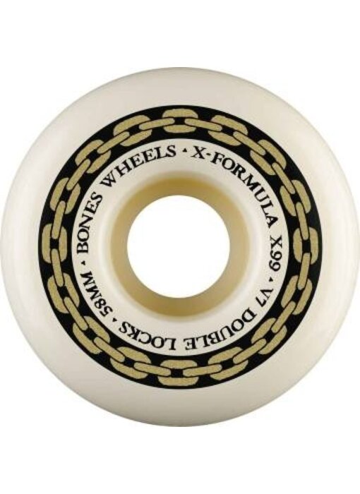Bones X-Formula V7 Double Lock 99a Wheels - 58mm