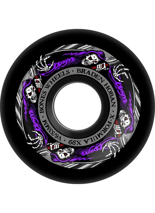 Bones X-Formula V6 Hoban Reaper Widecut 99a Wheels