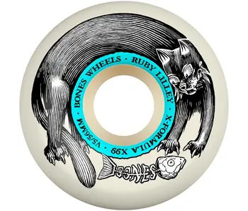 Bones X-Formula Lilly Black Cat V5 Sidecut 99a Wheels
