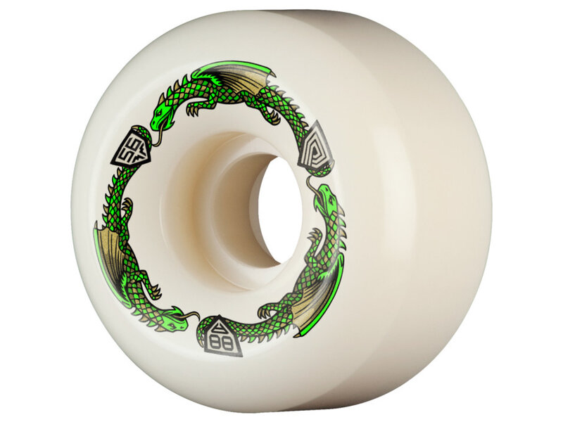 Powell Peralta Powell Peralta Dragon Formula Green 88A Blender Wheels - 56mm