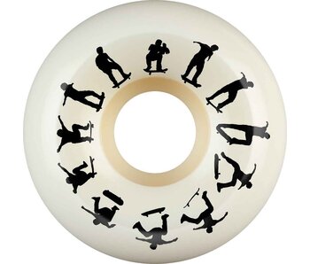 Bones X-Formula V5 P-Rod Sw Heel Sidecut 95a Wheels - 52mm