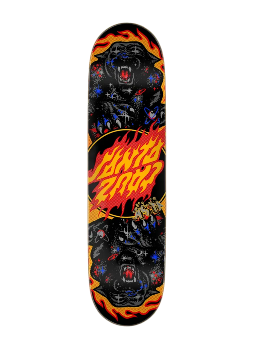 Santa Cruz Asta Cosmic Cat Twin Tail Deck - 8.2