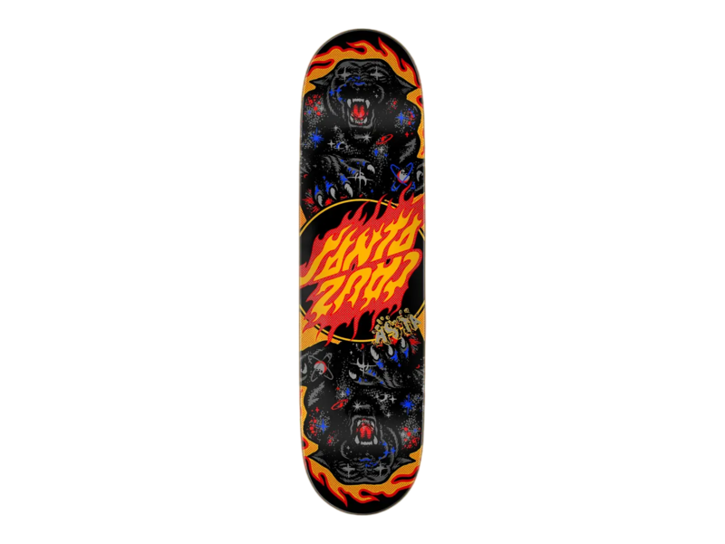Santa Cruz Santa Cruz Asta Cosmic Cat Twin Tail Deck - 8.2
