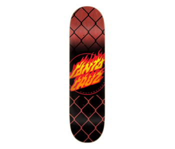 Santa Cruz Flame Dot Chain Deck - 8.25