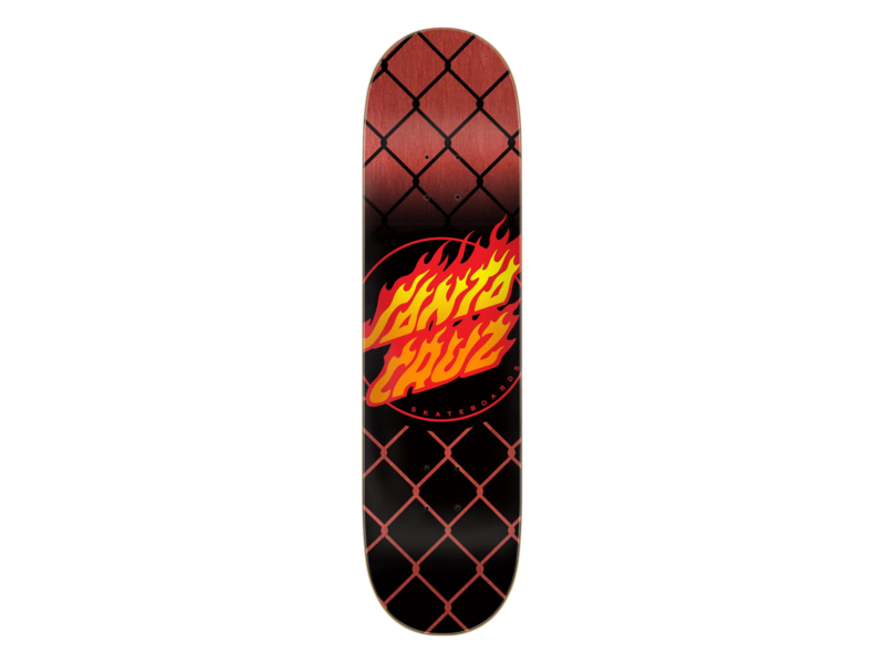 Santa Cruz Santa Cruz Flame Dot Chain Deck - 8.25