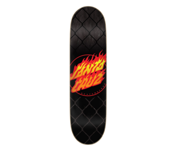 Santa Cruz Flame Dot Chain Deck - 8.5