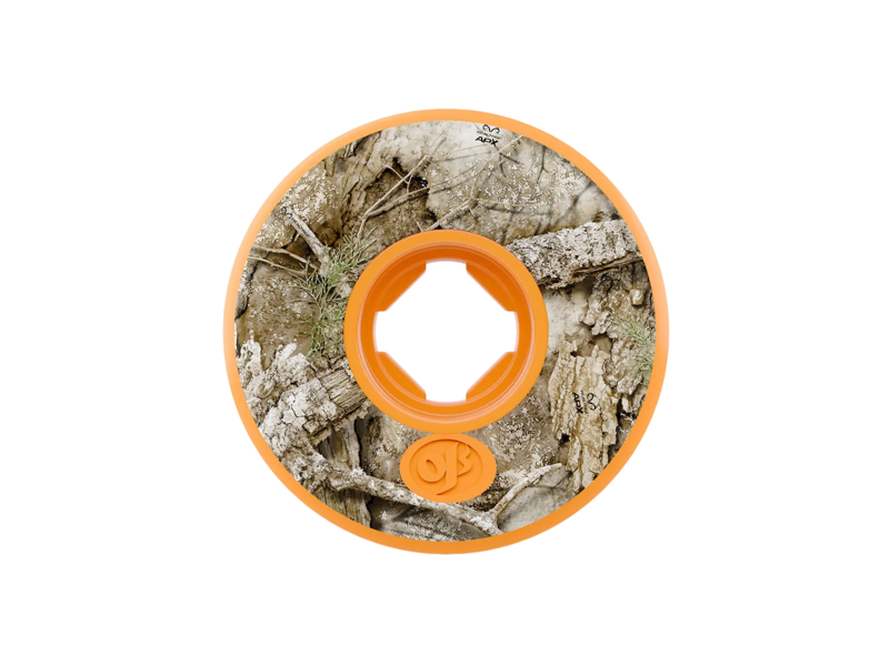 OJ Wheels OJ X Realtree APX Keyframe 2 Orange 92a Wheels - 56mm