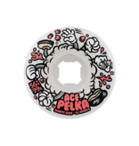 OJ Wheels OJ Pelka Slappy Redz Elite White Chubbies Wheels - 56mm