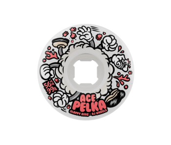 OJ Pelka Slappy Redz Elite White Chubbies Wheels - 56mm