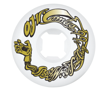 OJ Combos Gold White 99a Wheels - 60mm