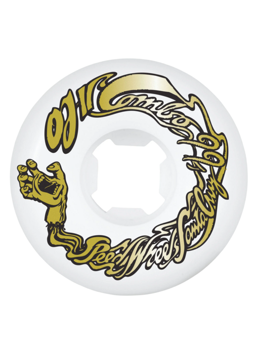 OJ Combos Gold White 99a Wheels - 60mm
