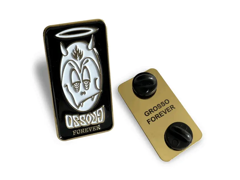 Black Label Grosso Forever Lapel Pin