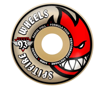 Spitfire F493 Radial Fulls Nat Wheels - 54mm
