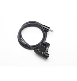 HELICOPTER GROUND CREW EXTENSION CABLE WITH PTT