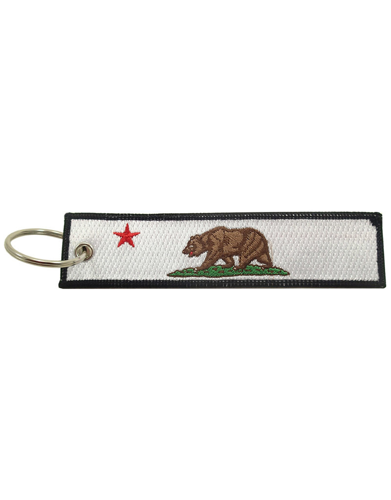 CALIFORNIA Embroidered Key Chain