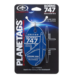 PLANETAGS, UNITED B747, STRATOLAUNCH