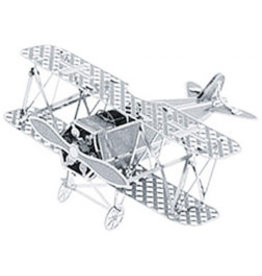 Metal Biplane Puzzle
