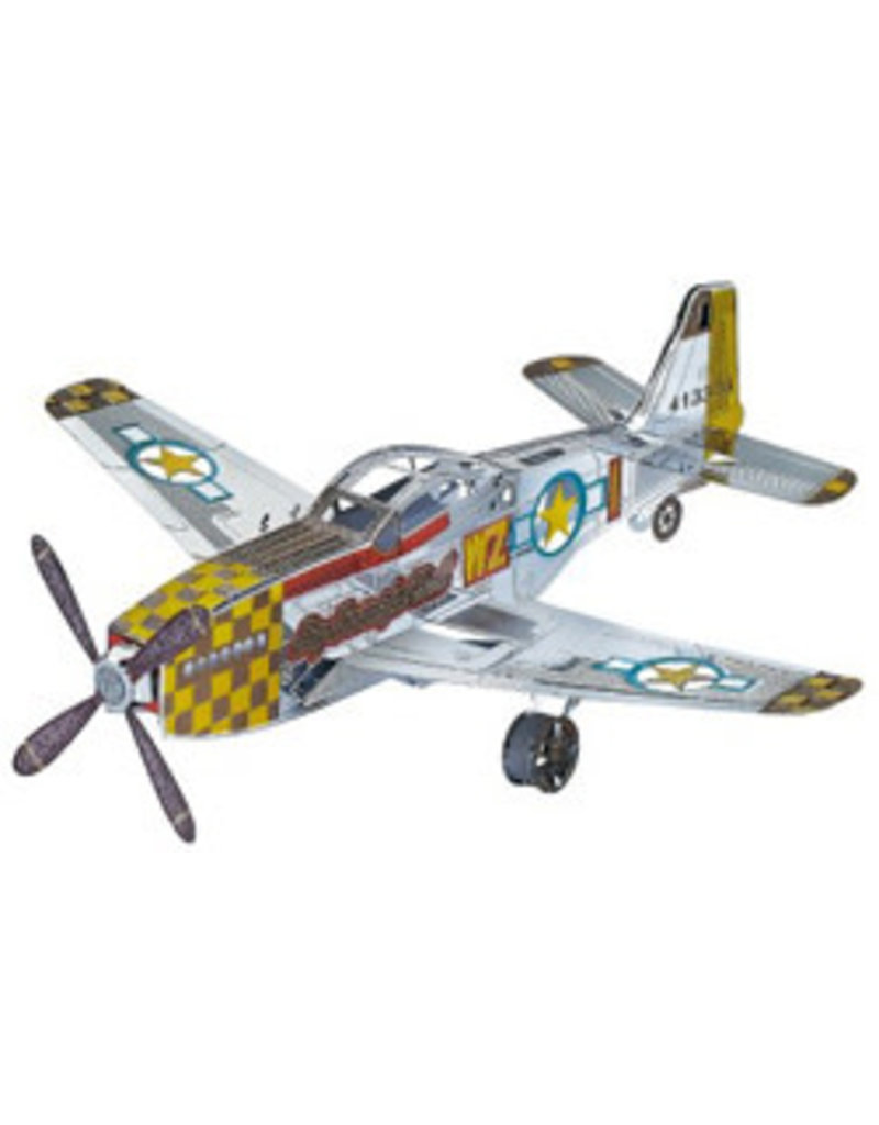 Colored P-51 Metal Puzzle