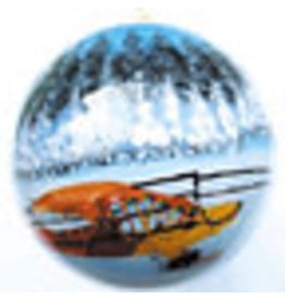 Winter Scene Hand Painted Ornament