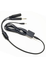 Crystal Pilot GA Recording Cable w/ P Adapter