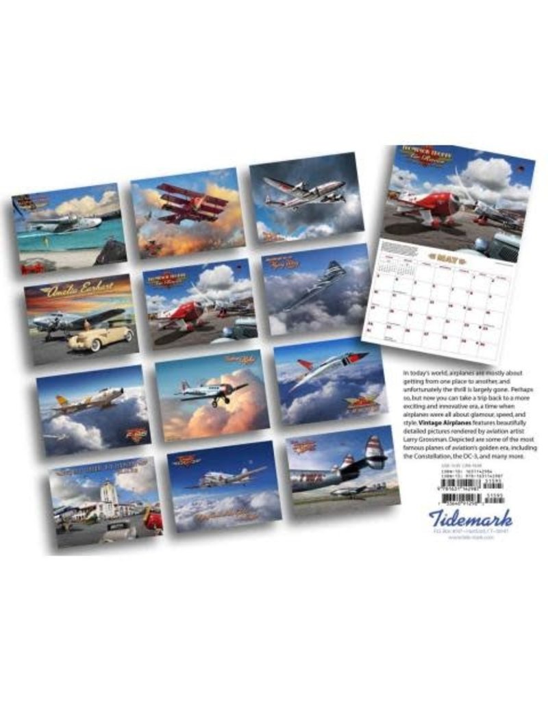 Vintage Airplanes 2020 Calendar